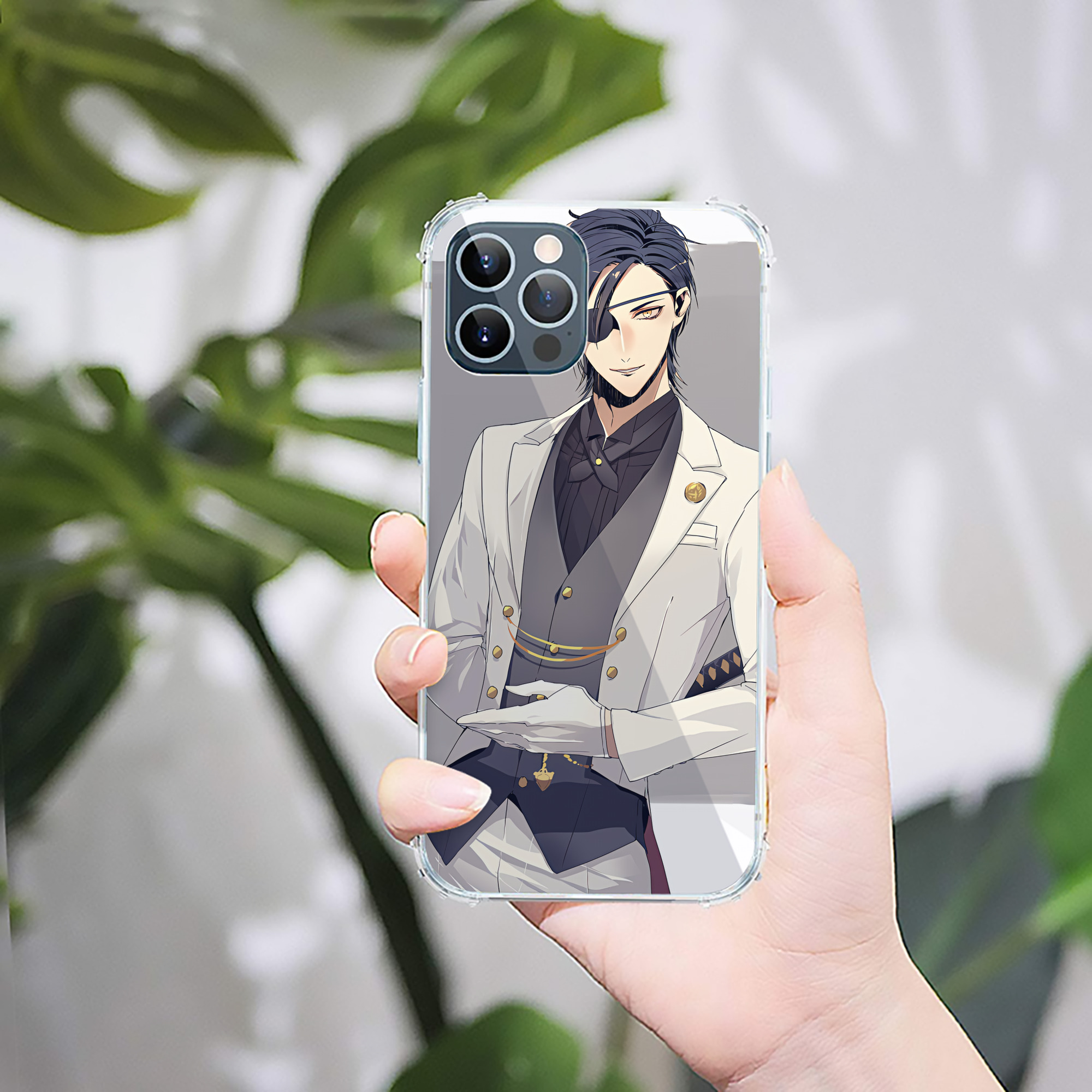 （画像用） 刀剣乱舞 Touken Ranbu 【iPhone 12シリーズ対応】透明スマホケース（クリアソフトケース）